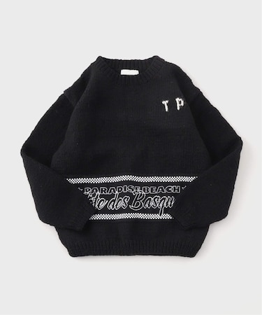 TEXTILE PAINT(テキスタイルペイント)  ハンドニットバスク