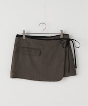 グラシエツイードラップスカート