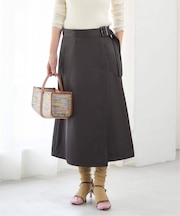 ベルトラップスカート