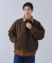 《追加》【PLANET OF EARTH】ヘビーダック パテッドブルゾン