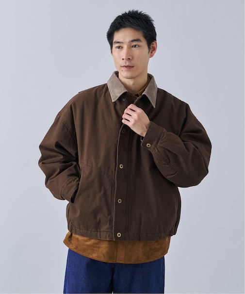 《追加》【PLANET OF EARTH】ヘビーダック パテッドブルゾン