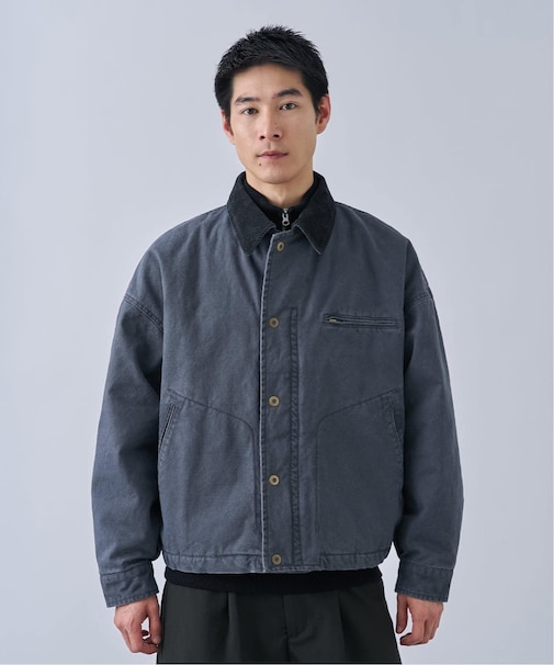 《追加》【PLANET OF EARTH】ヘビーダック パテッドブルゾン