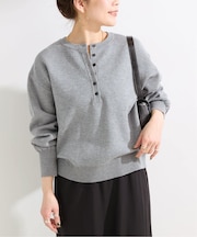 ウォッシャブル / 接結ニットプルオーバー