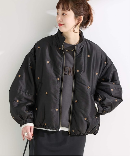 中わた刺繍ブルゾン｜ベーセーストックのアウトレット通販｜三井