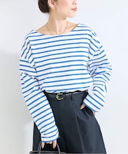 ウォッシャブル / バスクボーダーロンTEE