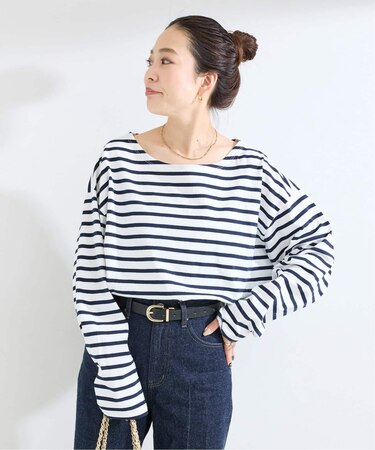 ウォッシャブル / バスクボーダーロンTEE