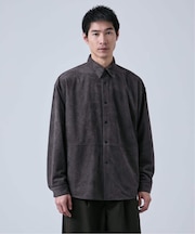 《追加》フェイクスエード シャツジャケット