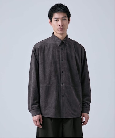 《追加》フェイクスエード シャツジャケット