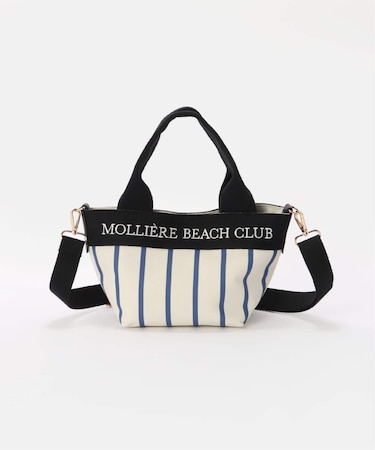 MOLLIERE BEACH CLUB/モリエール・ビーチ・クラブ 2WAY SRTP TOTE S バッグ IL250811