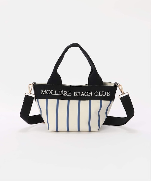 MOLLIERE BEACH CLUB/モリエール・ビーチ・クラブ 2WAY SRTP TOTE S バッグ IL250811