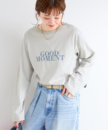 ウォッシャブル / シンプルロゴロンTEE