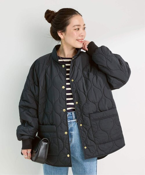 【美品】ウォッシャブル / キルティングリバーシブルブルゾン B.C STOCK 追加3》ウォッシャブル / キルティングリバーシブルブルゾン｜ベーセー