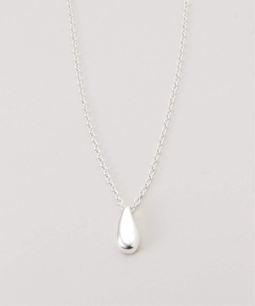 ドロップモチーフチャームネックレス