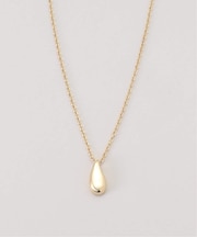 ドロップモチーフチャームネックレス