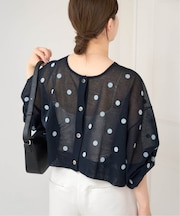 FILMY ドット カーディガン