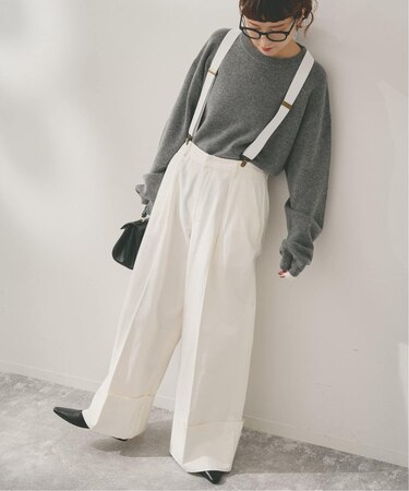 Higuchi*S サスペンダーツキチノパン