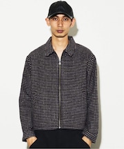 リニュール シャギー ジップ ジャケット