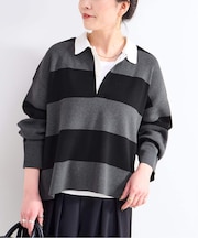 手洗い可 / ラガーニット