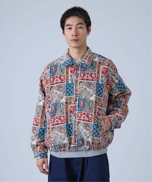 ゴブラン スイングトップブルゾン