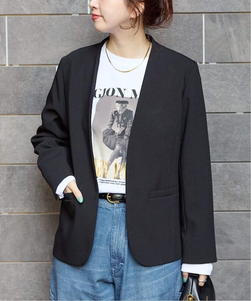 手洗い可 / T/R ダブルクロス ジャケット