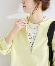 《追加2》ウォッシャブル / 裏毛ハーフジッププルオーバー