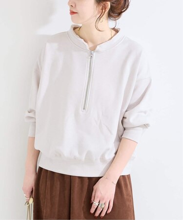 《追加2》ウォッシャブル / 裏毛ハーフジッププルオーバー
