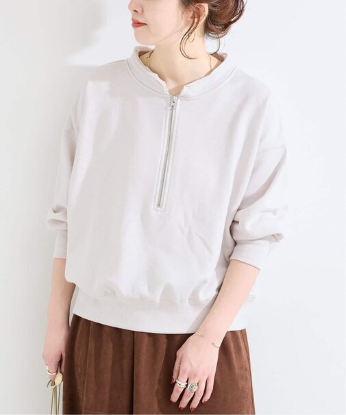 《追加2》ウォッシャブル / 裏毛ハーフジッププルオーバー