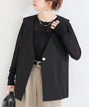 手洗い可 / T/R ダブルクロス ベスト