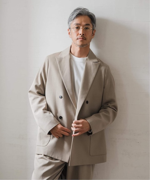 VISTO ギャバ ダブル ジャケット【セットアップ着用可】