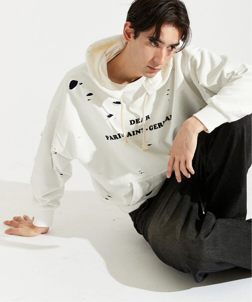 【Poggy × Paris Saint-Germain】DEAR PSG LAYERED HOODIE