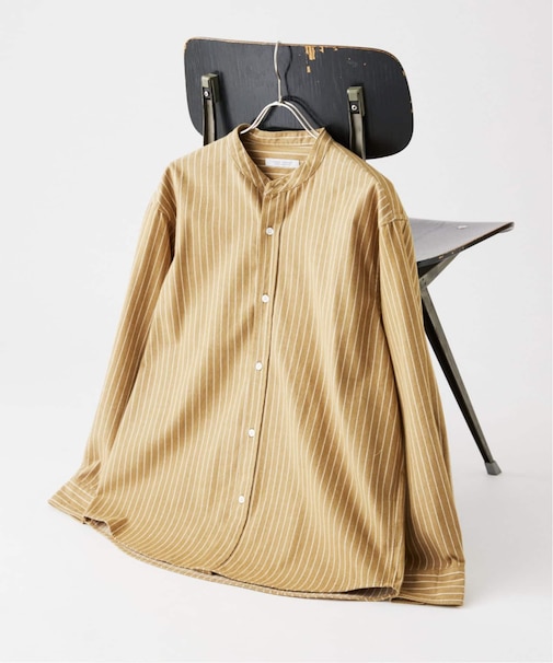 パターン バンド フランネル シャツ