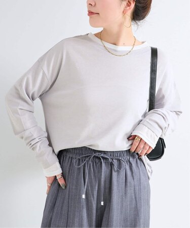 《追加4》ウォッシャブル / スラブシアーロンTEE