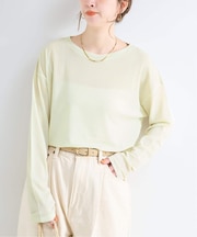 《追加4》ウォッシャブル / スラブシアーロンTEE