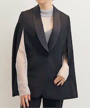 TUXEDO CAPE JACKET