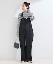 手洗い可 / サテンサロペット