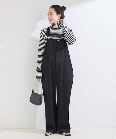 手洗い可 / サテンサロペット