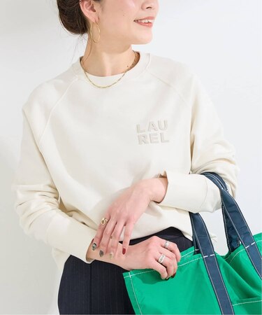 ウォッシャブル / シリコンロゴスウェット