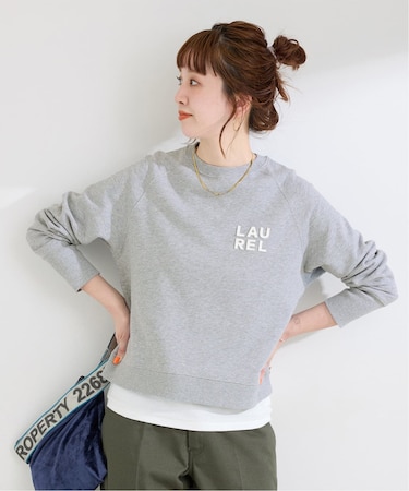 ウォッシャブル / シリコンロゴスウェット