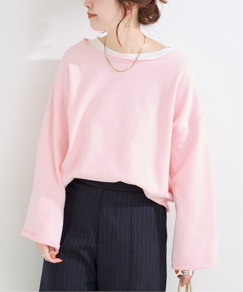 ウォッシャブル / シンプル裏毛スウェットプルオーバー｜ベーセー