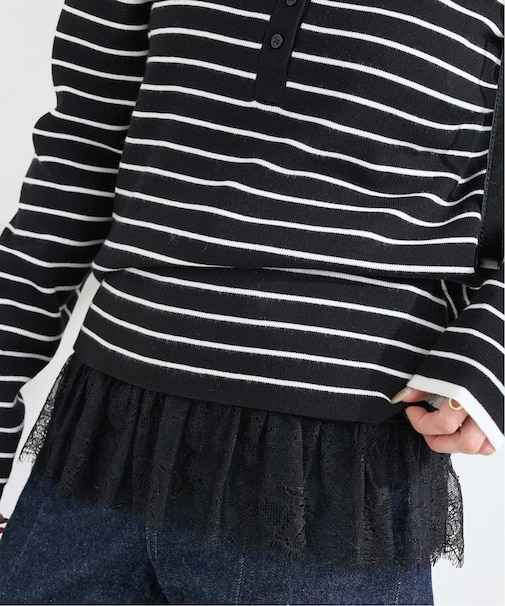 手洗い可 / 裾レースインナー