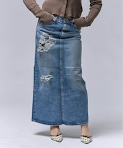 【Lee / リー】ダメージ レギュラー スカート by KOWGA / コウガ