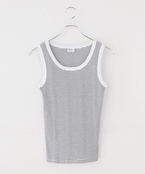 ウォッシャブル / Miller / ミラー パネルリブタンクトップ