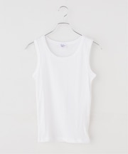 ウォッシャブル / Miller / ミラー パネルリブタンクトップ