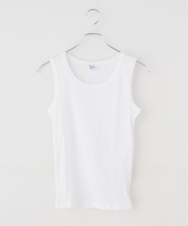 ウォッシャブル / Miller / ミラー パネルリブタンクトップ