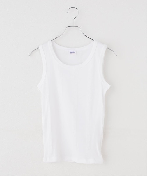 ウォッシャブル / Miller / ミラー パネルリブタンクトップ