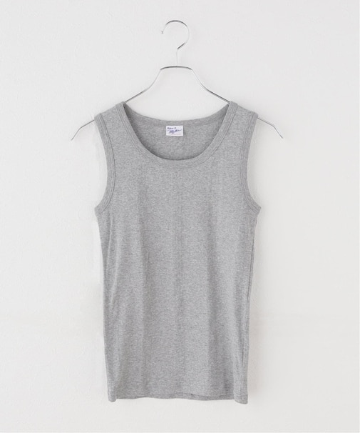 ウォッシャブル / Miller / ミラー パネルリブタンクトップ