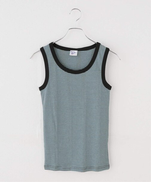 ウォッシャブル / Miller / ミラー パネルリブタンクトップ