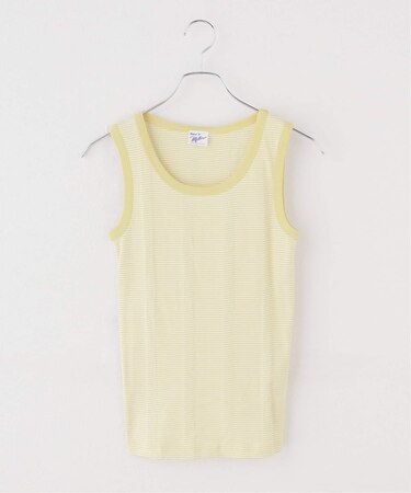 ウォッシャブル / Miller / ミラー パネルリブタンクトップ