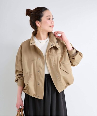 スタンドショートブルゾン