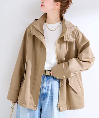 手洗い可 / 撥水 / テントショートブルゾン